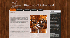 Desktop Screenshot of bistrorobinhood.nl